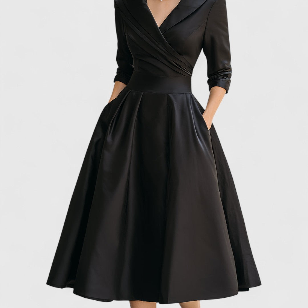 Marley Quinn | Elegantes Midi-Kleid