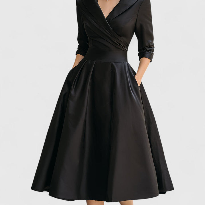 Marley Quinn | Elegantes Midi-Kleid