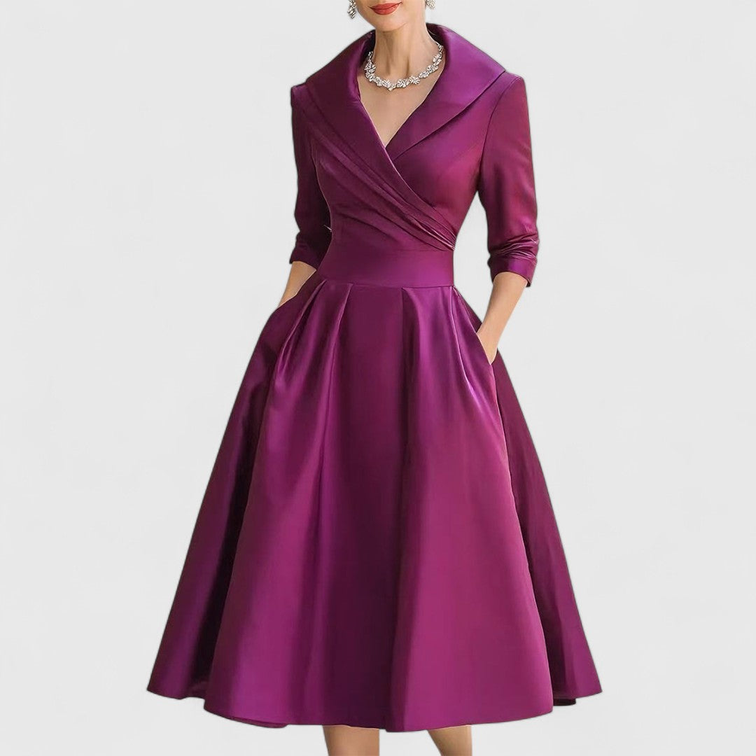 Marley Quinn | Elegantes Midi-Kleid