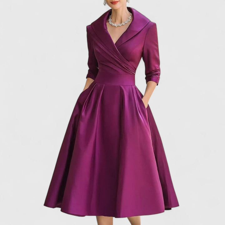 Marley Quinn | Elegantes Midi-Kleid