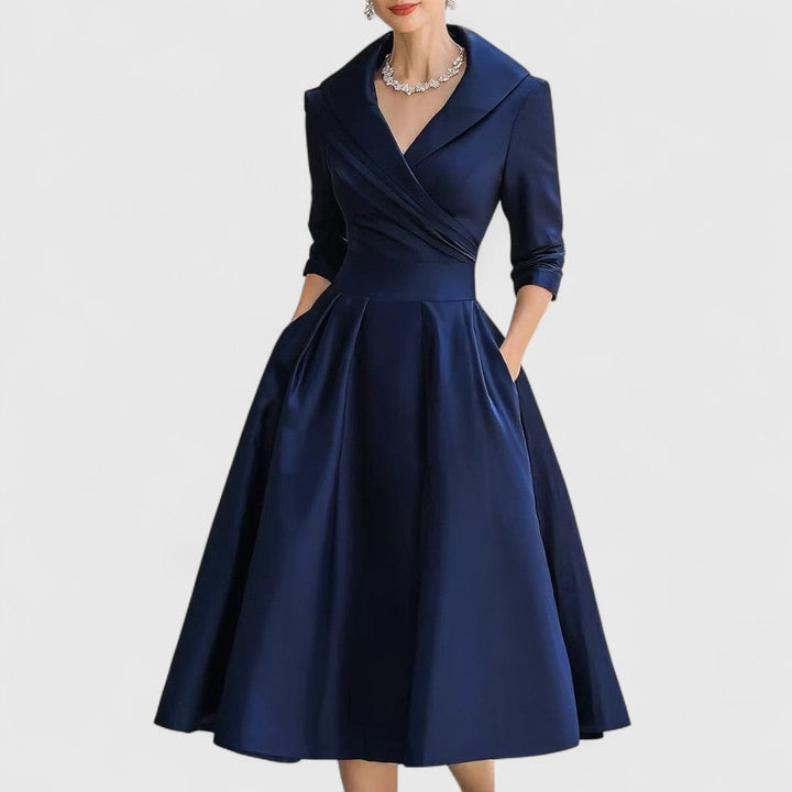 Marley Quinn | Elegantes Midi-Kleid