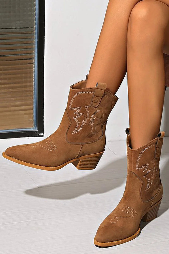 SPITZE WESTERN-STIEFELETTE
