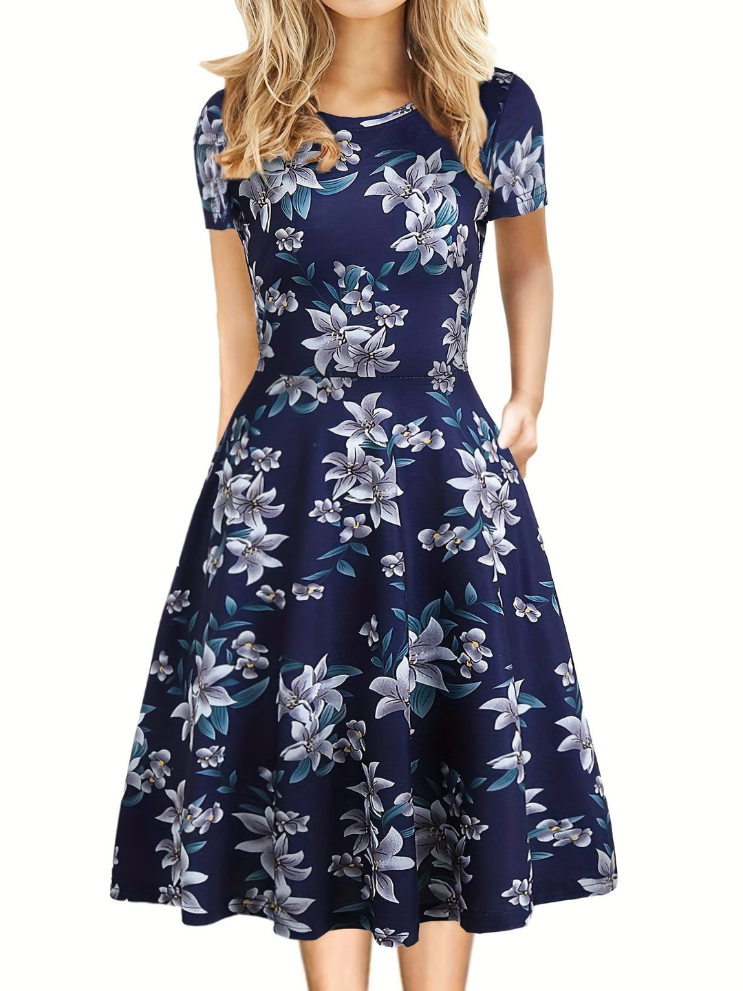 Evelyn Quinn | Retro A-Linien Sommerkleid