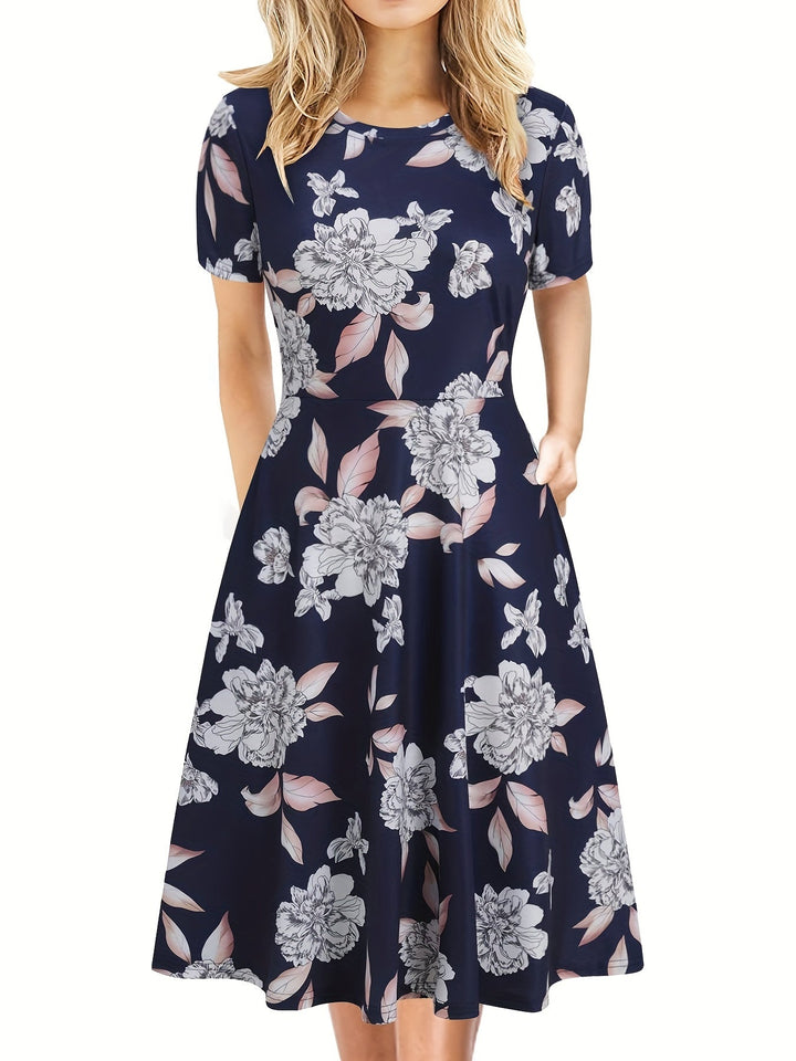 Evelyn Quinn | Retro A-Linien Sommerkleid