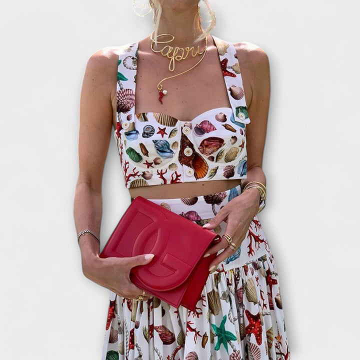 Heather - Schickes zwei-teiliges Rock-Set