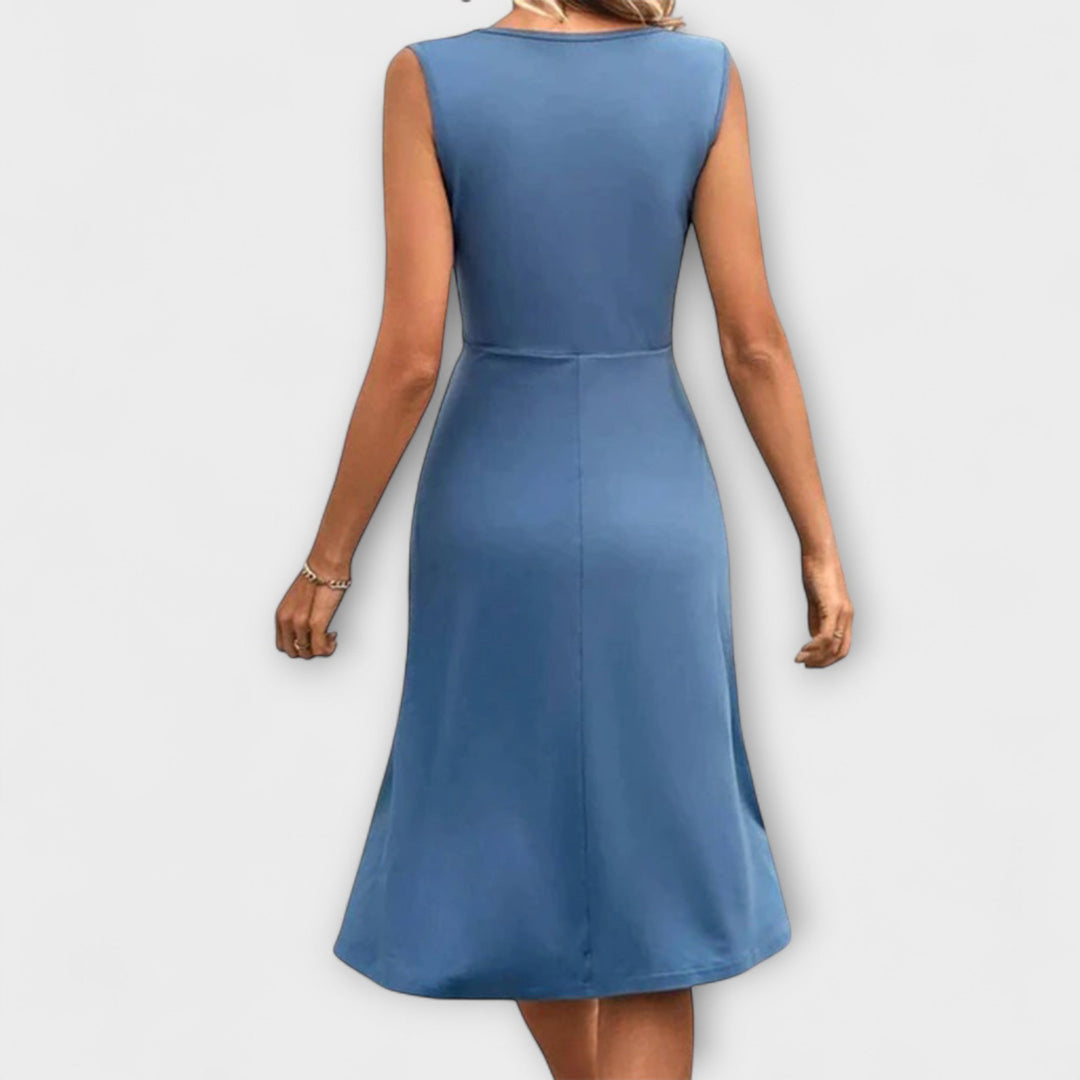 Aurora - Sommerkleid Mit Wickelausschnitt