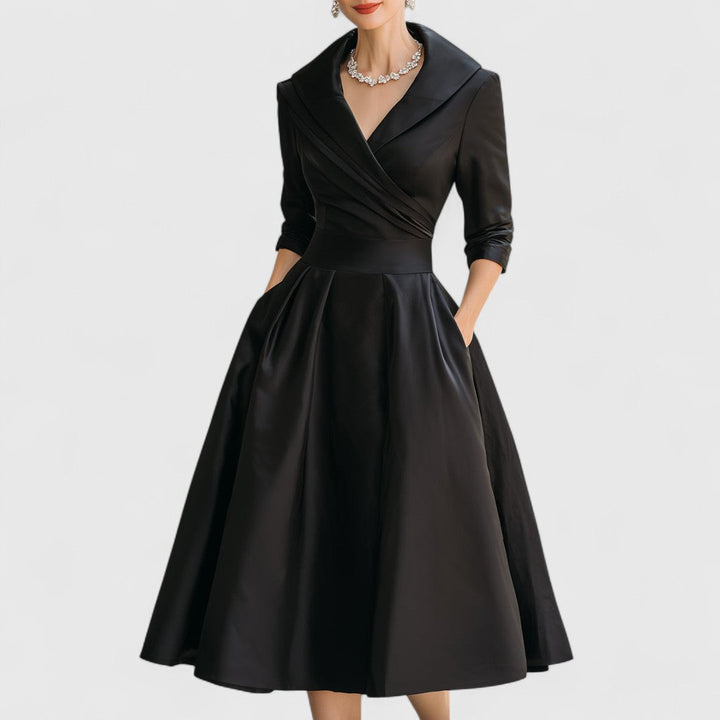 Marley Quinn | Elegantes Midi-Kleid