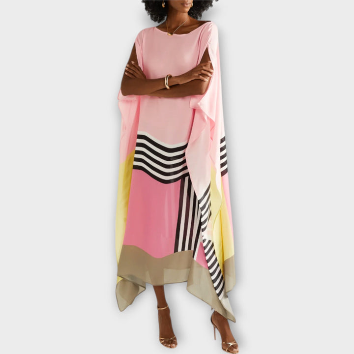 Elenora - Locker geschnittener geometrischer Kaftan