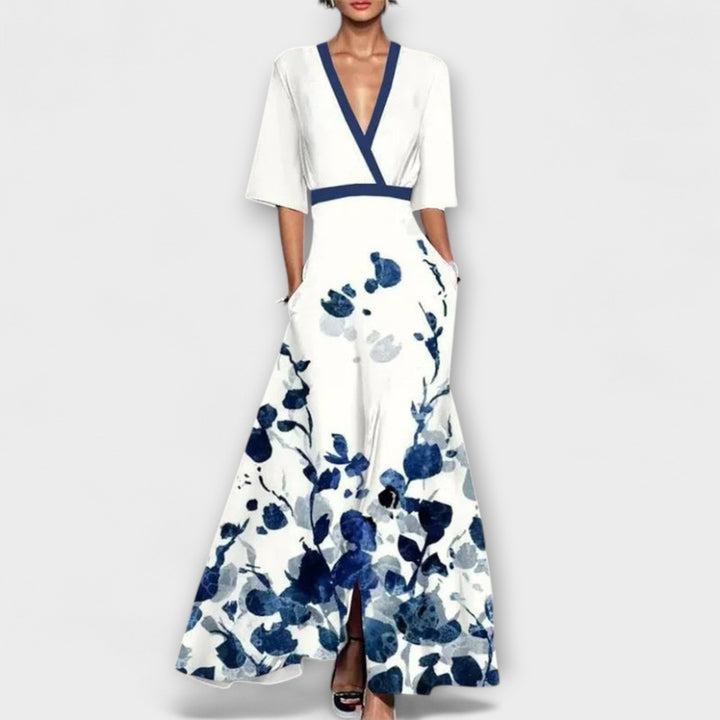 Alma - Elegantes Mouw Design Damenkleid